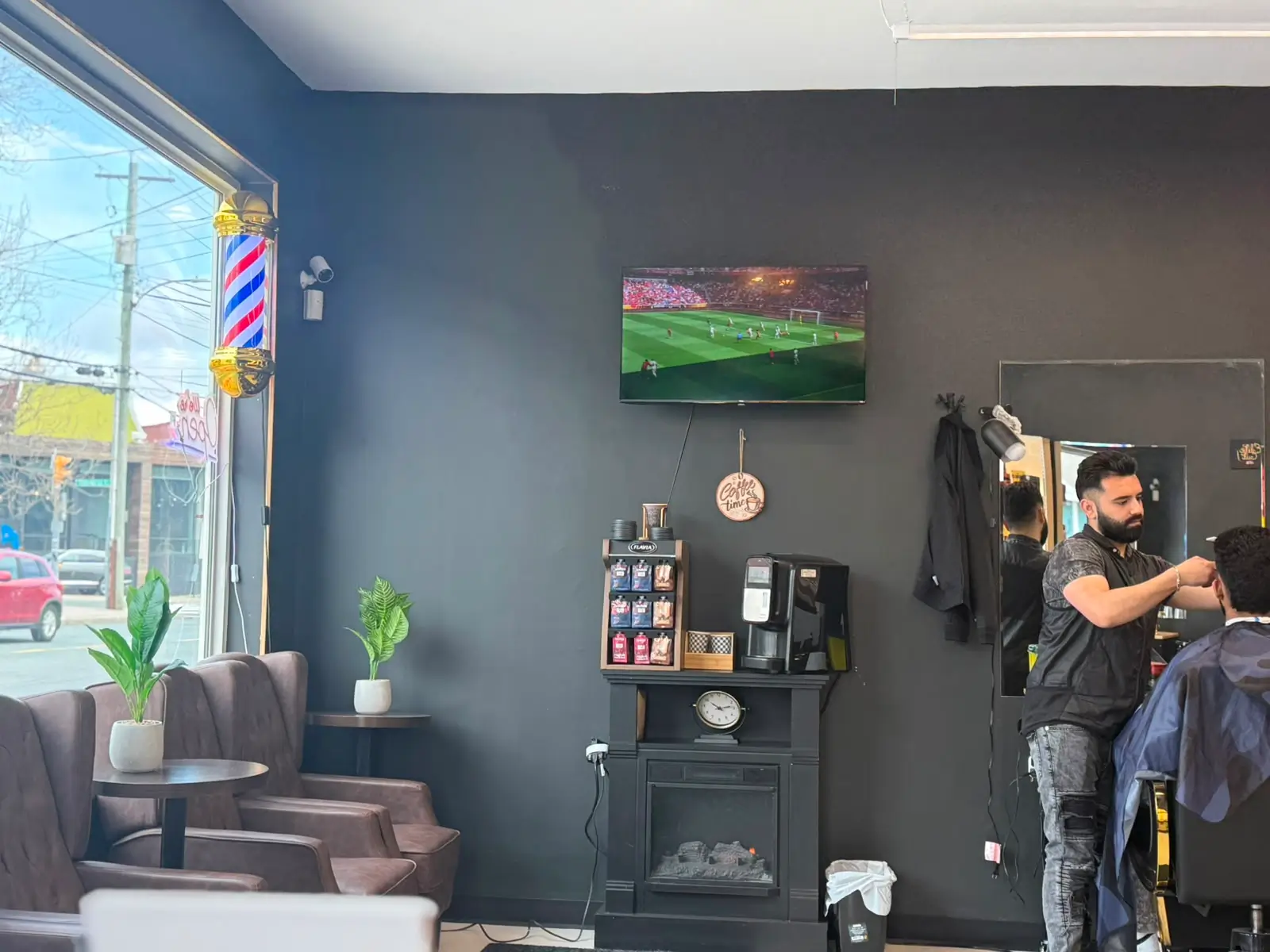 modern hairdressing salon St.John's
